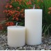 15cm x 15cm Ivory Outdoor Garden Candles